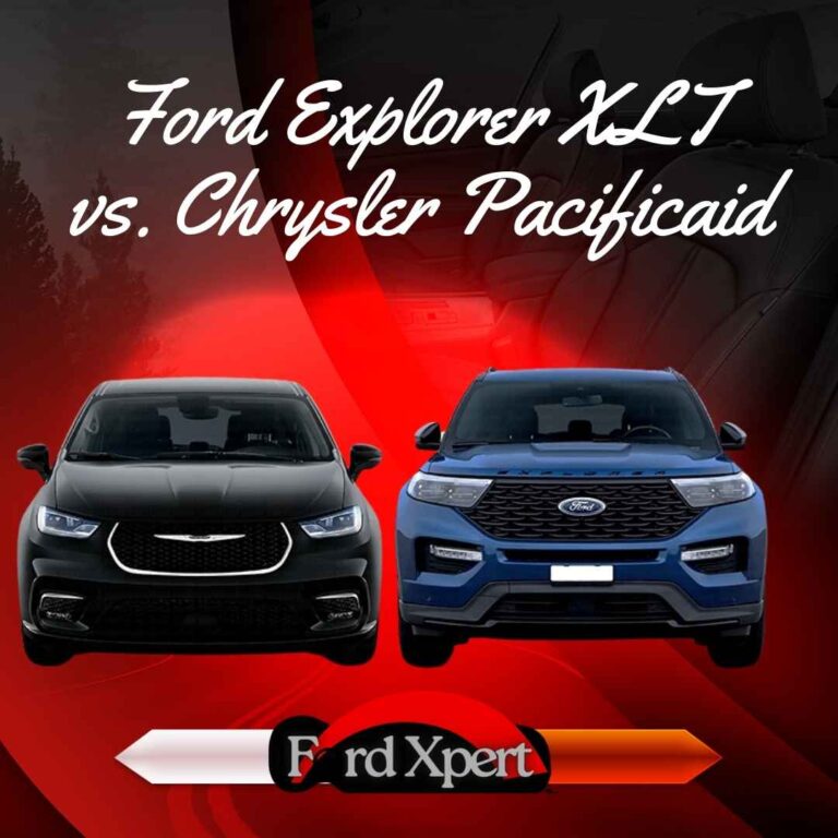 what is bigger ford explorer xlt or chrysler pacifica ?