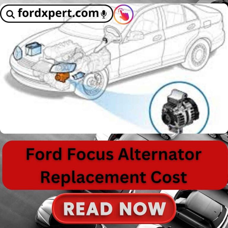 How Much Will a 2006 Ford Focus Alternator Replacement Cost