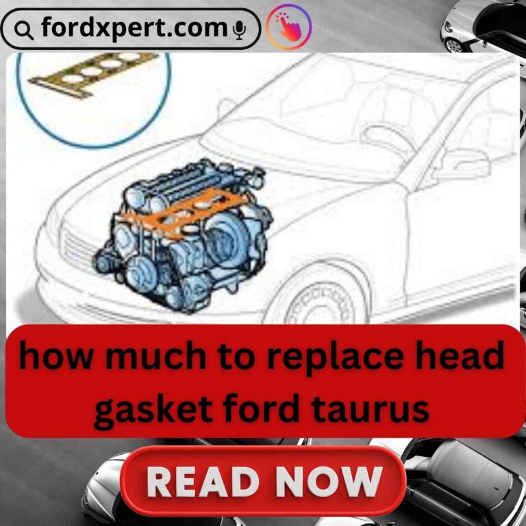 how much to replace head gasket ford taurus