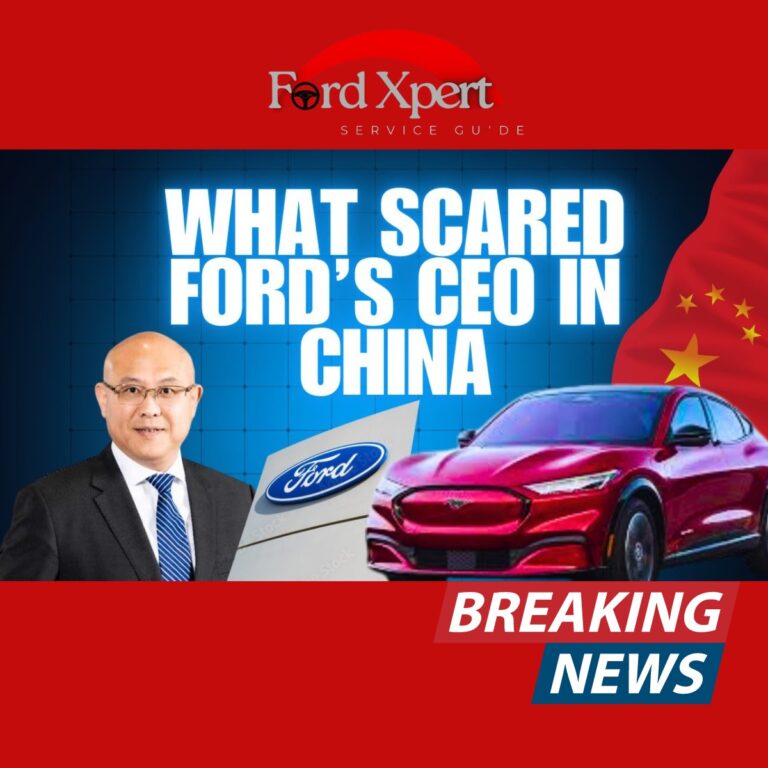 Ford CEO: Chinese EV Industry Poses the Biggest Threat to His Business