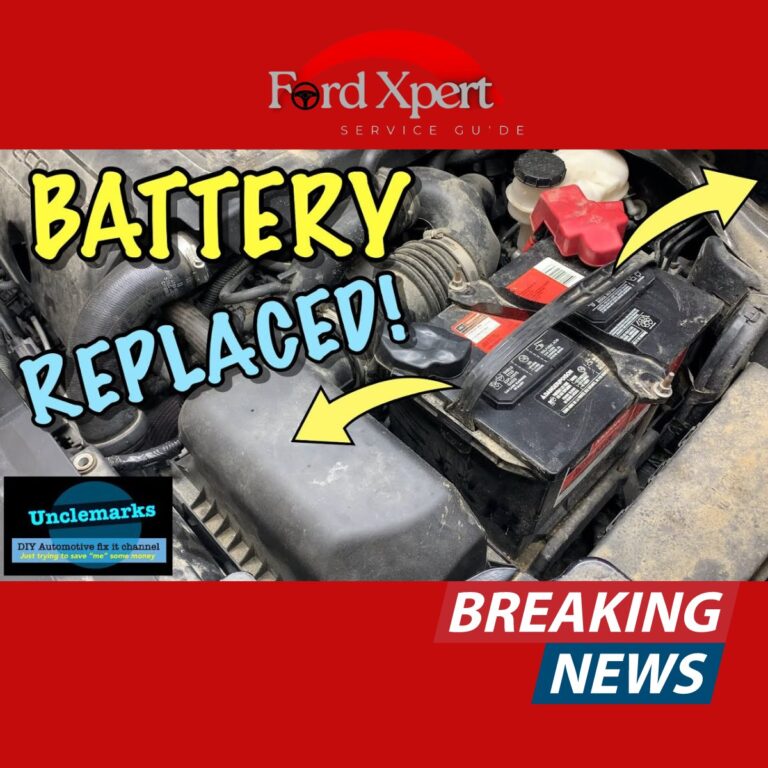 How To Replace Battery Ford Flex Limited 2018