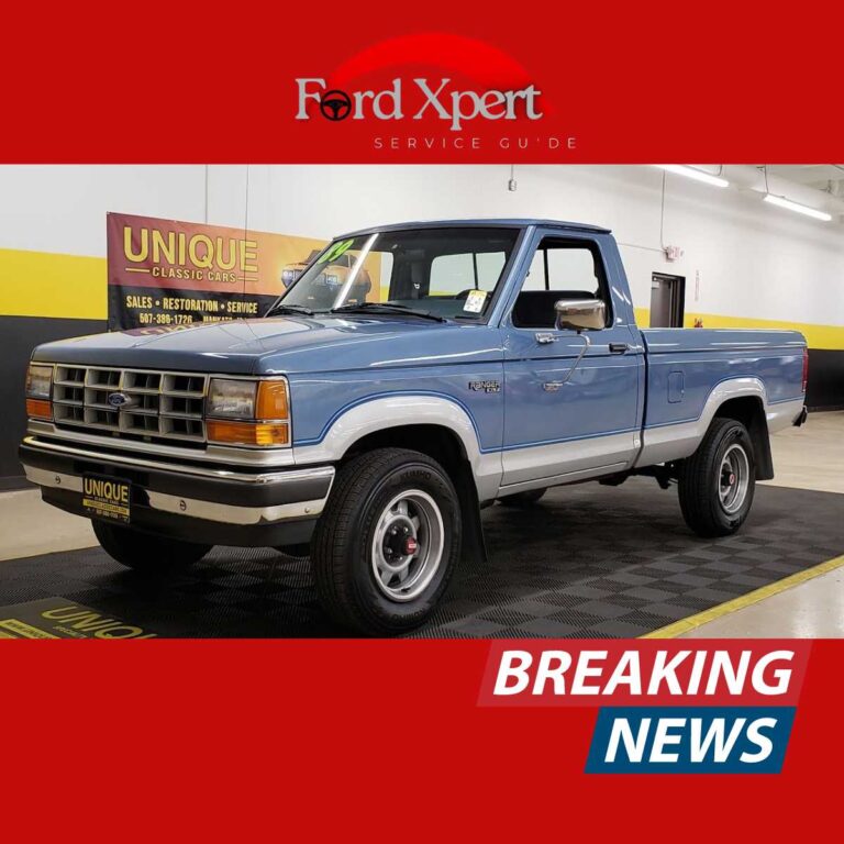 What Is The Lariat Package On a 1989 Ford Ranger