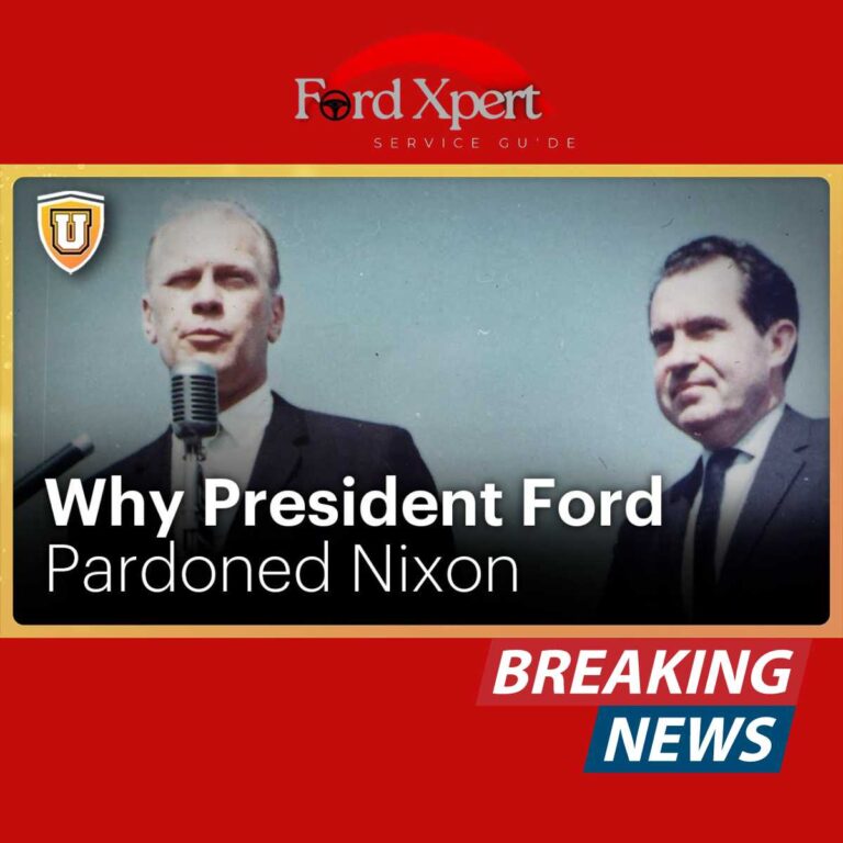 On This Day: President Ford Pardons Nixon for Watergate Scandal