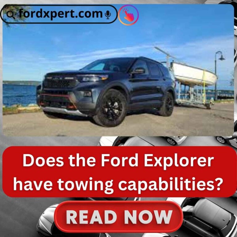 Does the Ford Explorer have towing capabilities?