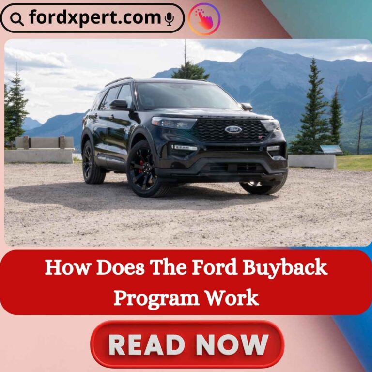 How Does The Ford Buyback Program Work