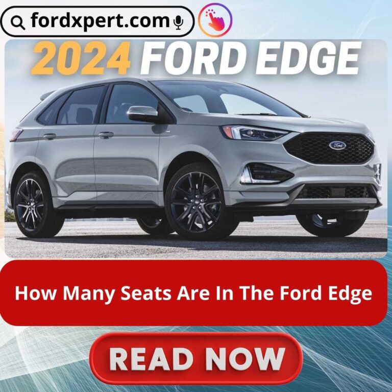 How Many Seats Are In The Ford Edge