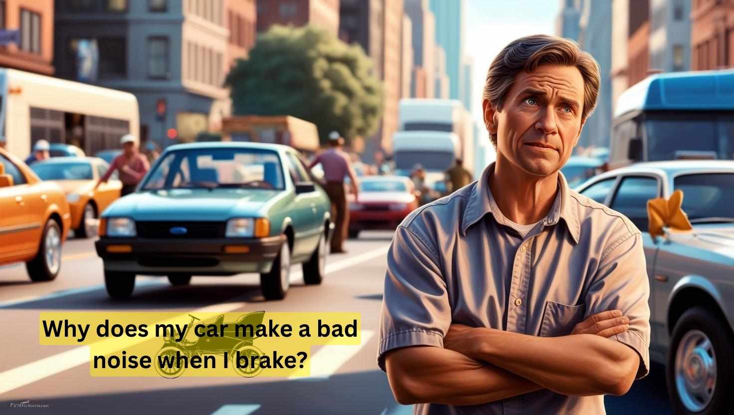 Why does my car make a bad noise when I brake?