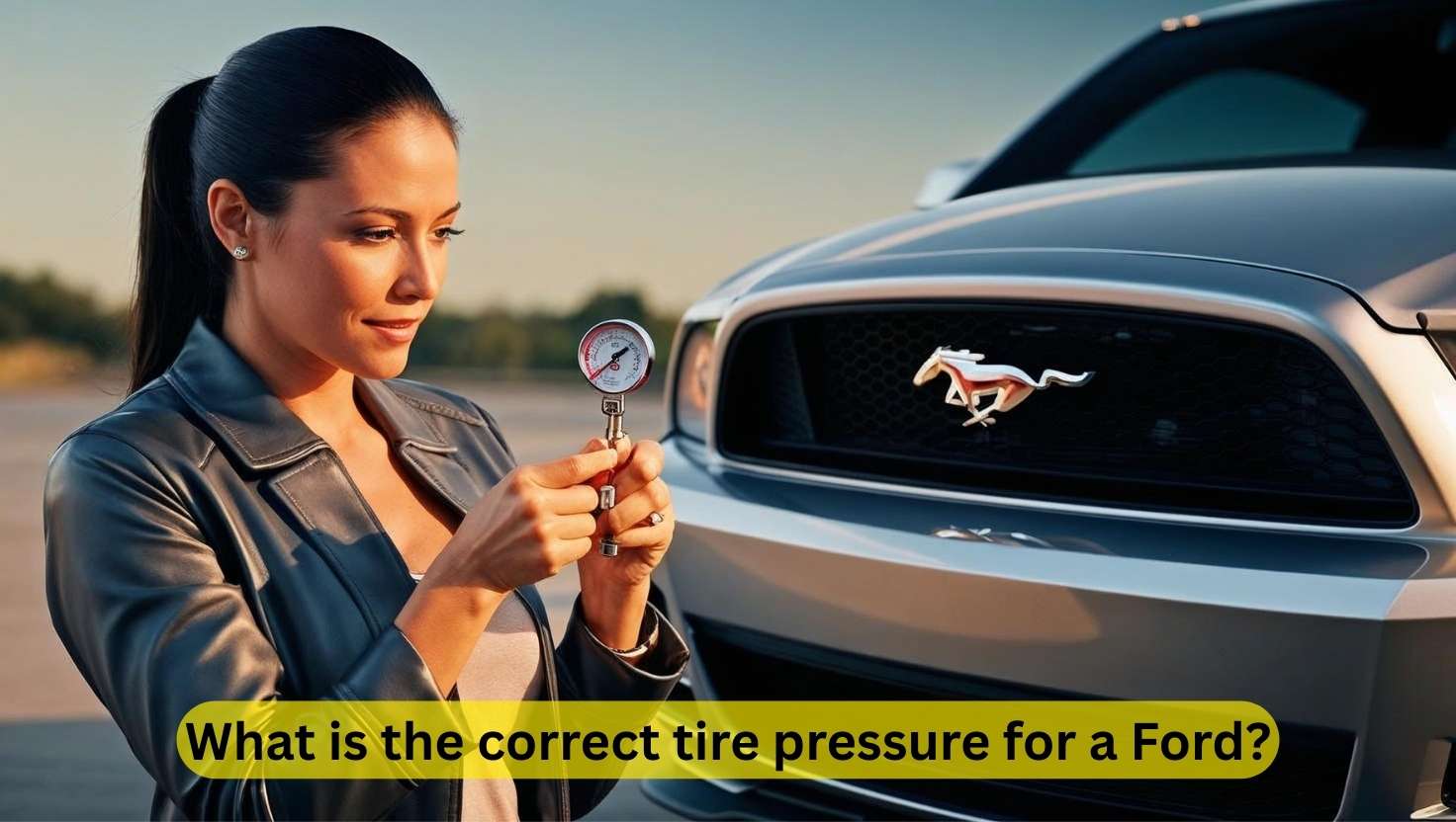 What is the correct tire pressure for a Ford?